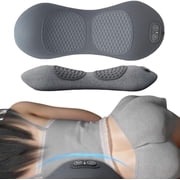 Smooth Spine Triple Fusion Back Massager,2025 New Electric 3 in 1 Back Massager for Pain Relief Deep Tissue,with Traction,Vibration & Heat and Against Pain for Neck,Shoulder,Backs Vruelia