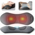 thumbnail image 1 of Smooth Spine Triple Fusion Back Massager, 2025 New Triple Fusion Massager for Sciatica, with Electric Traction Lifting & Heat Compress, All-Round Support, Relieve Neck/Shoulder Discomfort (Grey), 1 of 8