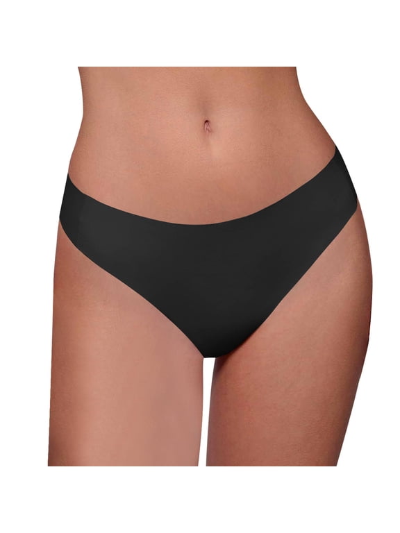 Smooth Stretch Thongs for Women Camel Toe Concealer Panties Seamless G-String Thongs Camel Toe Hider Underwear