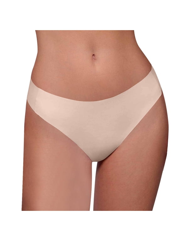 Smooth Stretch Thongs for Women Camel Toe Concealer Panties Seamless G-String Thongs Camel Toe Hider Underwear