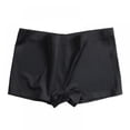 thumbnail image 1 of Smooth Stretchy Yoga Fitness Comfort Camisole Shorts Thongs for Women Black Xl, 1 of 2