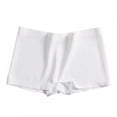 thumbnail image 1 of Smooth Stretchy Yoga Fitness Comfort Camisole Shorts Thongs for Women White L, 1 of 2