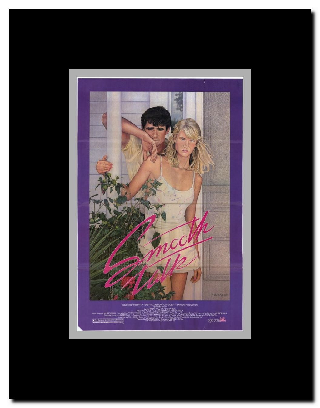 Smooth Talk Framed Movie Poster