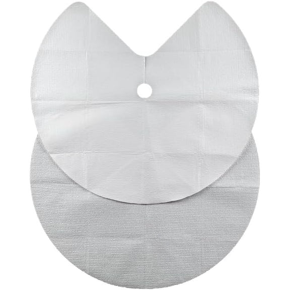 Smooth Top EasyLiner Lazy Susan Liner Kit - Easy to Install, Circular, Non Slip Shelf Liner for Lazy Susan Kitchen Cupboards and Shelves, 30 Inch Diameter, White, 2-Pack