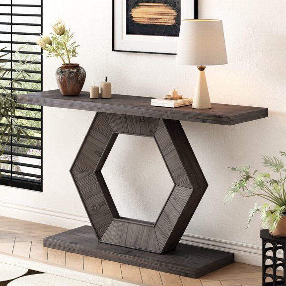 Smooth Veneer Finish - Practical Storage Solutions - Living Room or Entryway - Elevate Home Decor