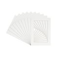 thumbnail image 1 of Smooth White 16x20 White Picture Mats with White Core for 11x14 Pictures - Fits 16x20 Frame, 1 of 5