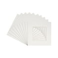 thumbnail image 1 of Smooth White 20x20 White Picture Mats with White Core for 16x16 Pictures - Fits 20x20 Frame, 1 of 4