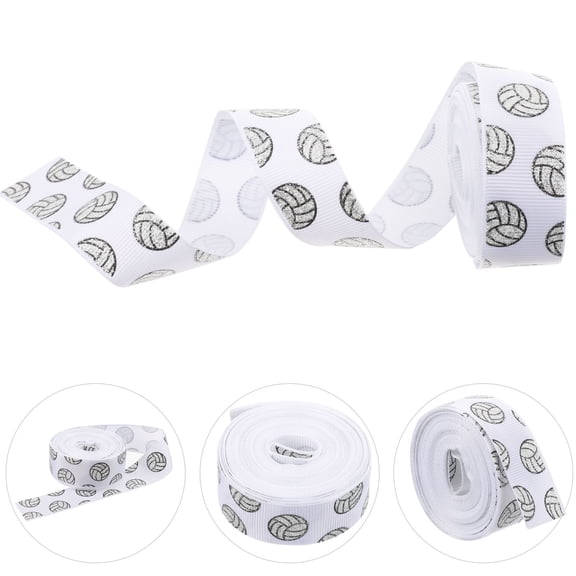 Smooth White Decorative Ribbon for Cake and Holiday Decoration with Reusable Fabric