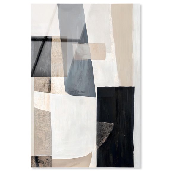 Smooth and Rough II Acrylic Print Modern Wall Decor by Art Remedy, Ready to Hang, 20 x 30