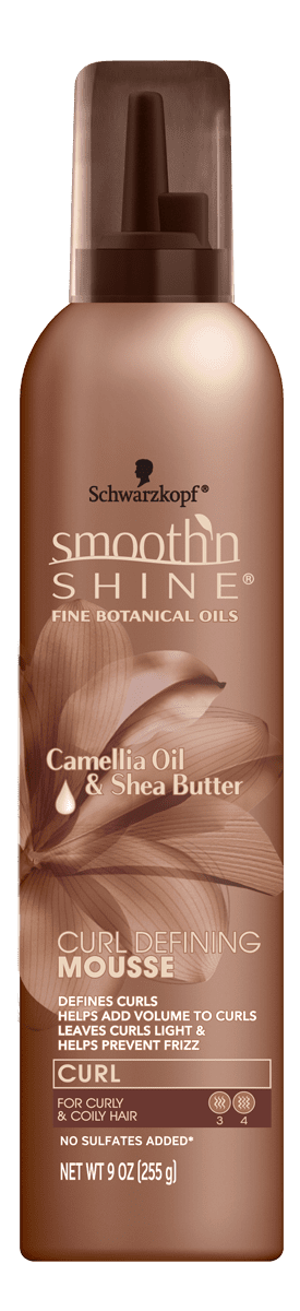 Smooth 'n Shine Curl Defining Mousse, 9 Ounce
