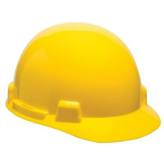 SmoothDome Slotted Hard Hat Cap Style, 4-Point Fast-Trac III, Green | Bundle of 5 Each