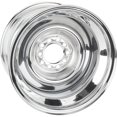 thumbnail image 1 of Smoothie 15x10 Chrome Steel Wheel, 5 on 4.5/4.75, 4.5 BS, 1 of 11