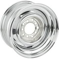 thumbnail image 1 of Smoothie 15x7 Chrome Steel Wheel, 5 on 5/5.5, 4.0 BS, 1 of 12