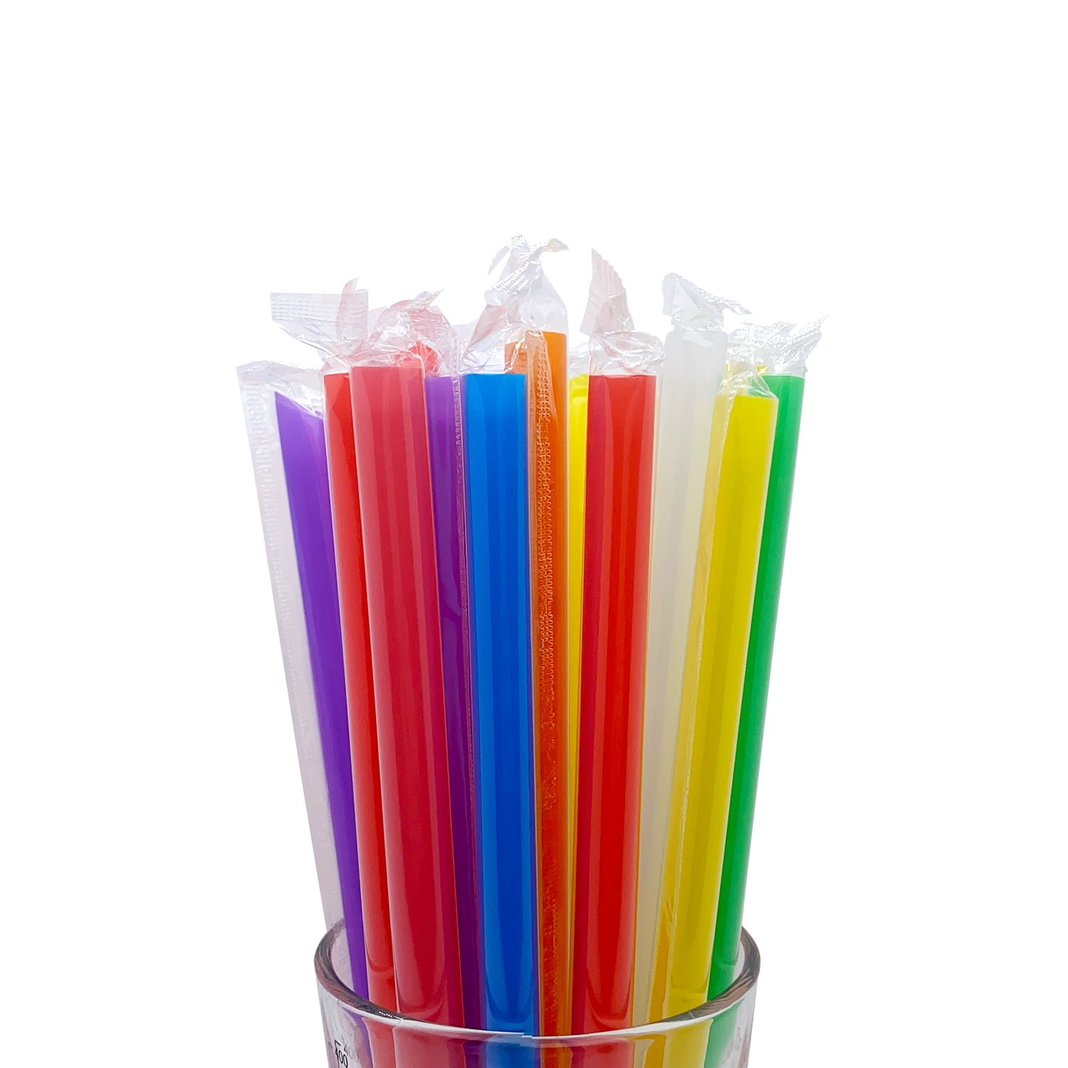 smoothie & boba straws s/2, silicone - Whisk