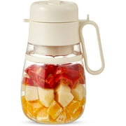My Smoothies Cup Blender, Cup Blender for Smoothies, Large Capacity Juicer 1000Ml Portable Small Juice Cup, Rechargeable Household Multi-Function Juicer Juice Cup