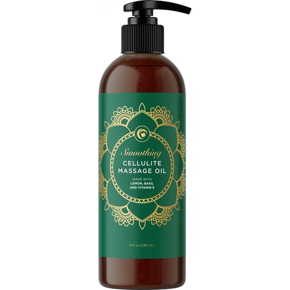 Maple Holistics Smoothing Massage Oil Herbal Body Oil, 8 fl o