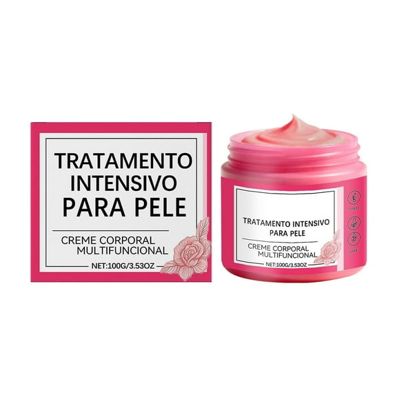 Smoothing Body Cream, Body Cream for Improving Elasticity & Smoothing Skin, Moisturizing Body Cream for Soft & Even Skin Tone, Hydrating Body Care, 3.53oz