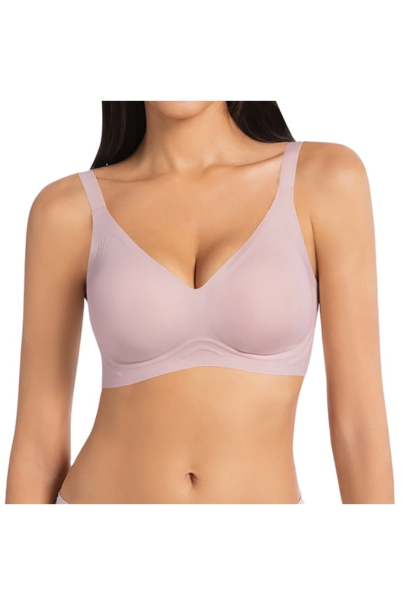 Smoothing Bra Anti Sagging Wireless Push Up Bras for Women No Underwire Full Coverage Bra Comfy Bras for Women