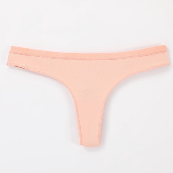Smoothing Underwear for Women Low Cut Thongs for Women Stretchy Seamless Casual Daily Underwear Briefs XL