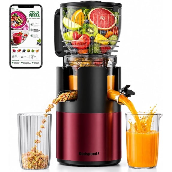 Smoothpress® Cold Press Juicer, 300W Easy Clean with Wide Chute | Easy ...