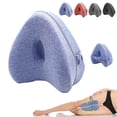 thumbnail image 1 of Knee Pillow for Side Sleepers - Relieve Pain & Sciatica, Leg Alignment Pillow, Smooth Spine Improved, Leg Pillow for Sleeping Side Sleeper, 1 of 8