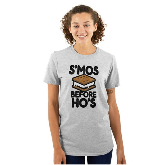 Smore Funny Bros Camping Friends Men's Graphic T Shirt Tees Brisco Brands X