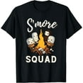 thumbnail image 1 of Smore Squad Camping Campfire Chocolate Marshmallow Family T-Shirt, 1 of 3