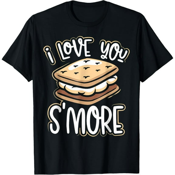 Smores I Love You S'more Cute Kawaii S'mores T-Shirt