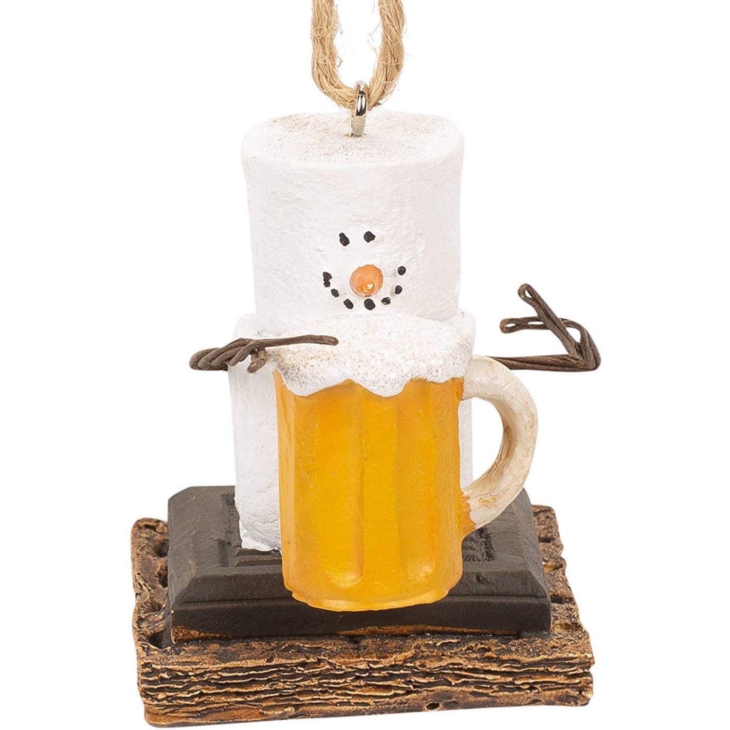 Smores Original Beer Mug Christmas Ornament