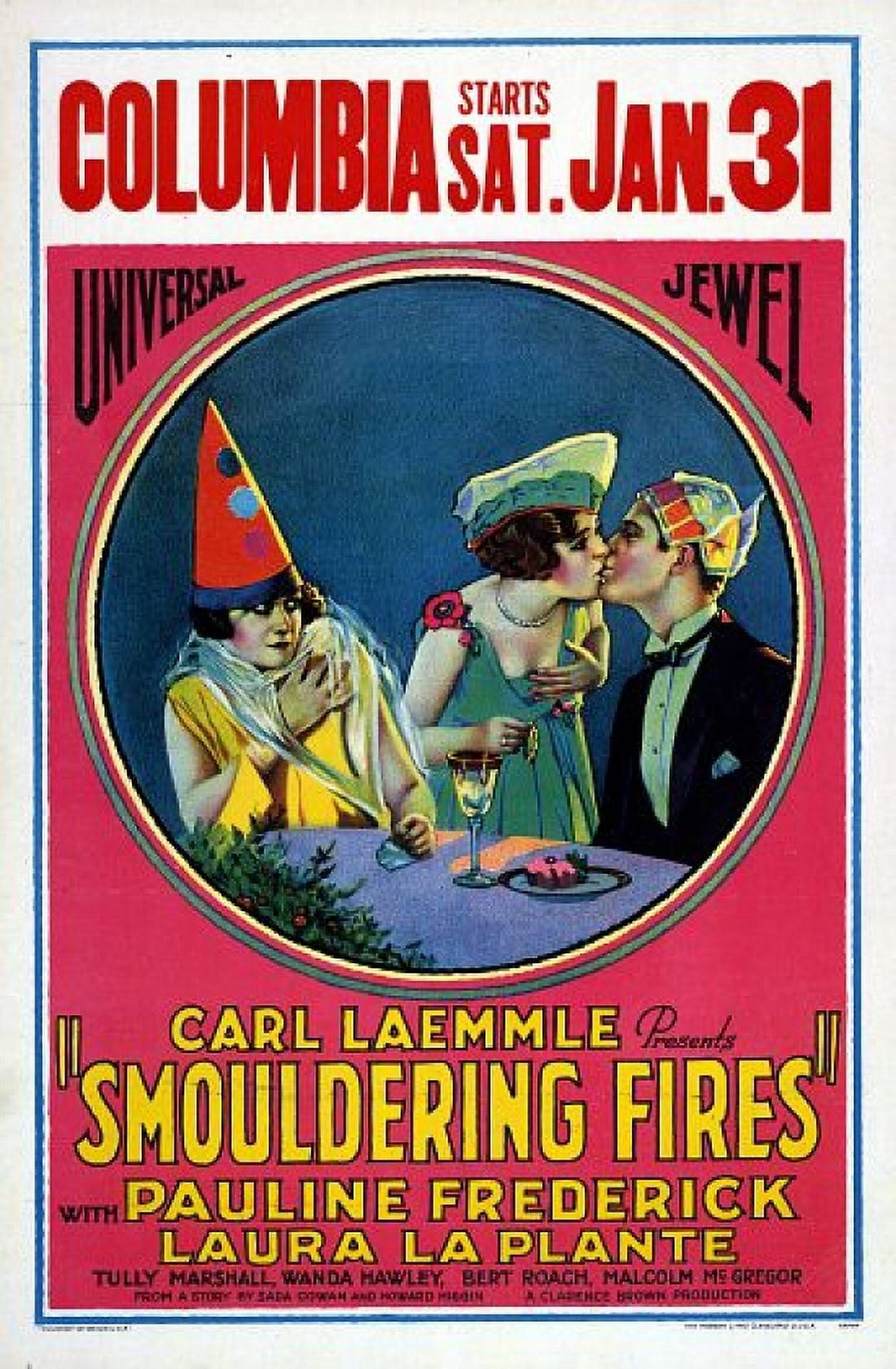 Smouldering Fires Laura La Plante 1939 RP Canvas Art - (18 x 24)