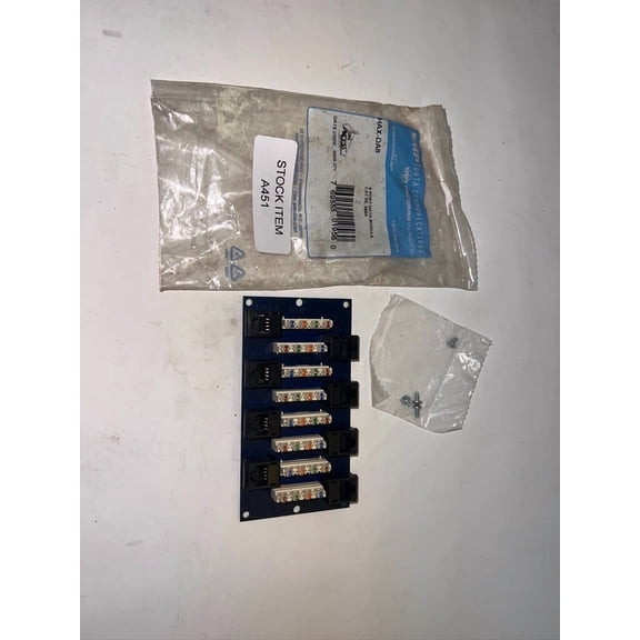 Smp Hax-Da5 Module Data A-Wired 5 Port Cat 5E 588A