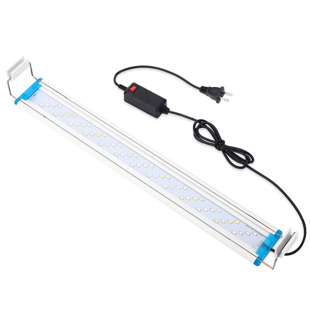 Smrinog Aquarium Light Bar LED Fish Tank Clip Lamp Plant Grow Lighting