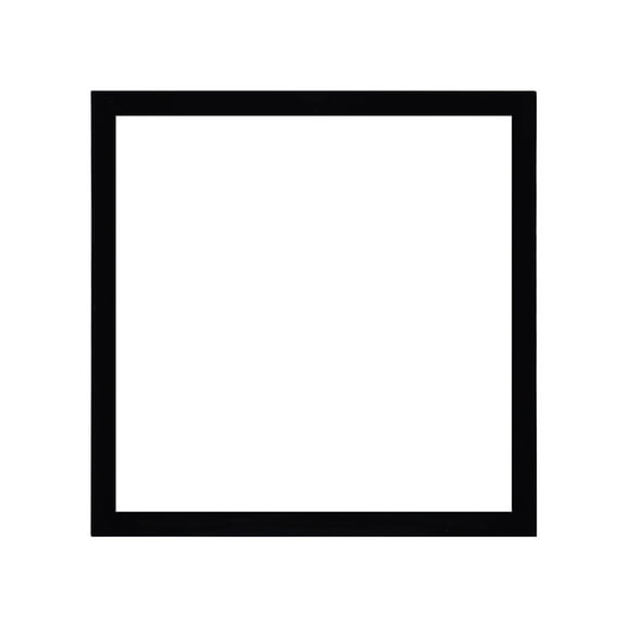 Smrinog Diamond Painting Magnetic Frame Self-Adhesive (Black Glossy for 30x30cm)