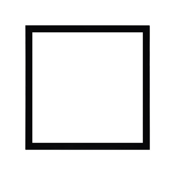 Smrinog Diamond Painting Magnetic Frame Self-Adhesive (Black Glossy for 30x30cm)