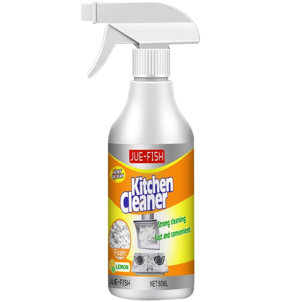 Smrinog Kitchen Grease Foam Cleaner Grease Degreaser Oil Dirt Rust