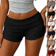 thumbnail image 1 of Smsaxvxz Women's Summer Shorts 2026 Fashion Casual Beach Vacation Shorts Black L, 1 of 6