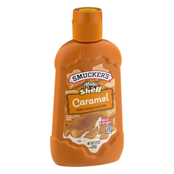 Smucker,S, Magic Shell, Caramel, 7.25Oz Bottle (Pack Of 3)