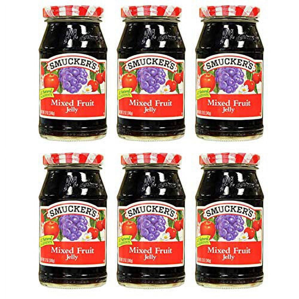 Smucker,S Mixed Fruit Jelly Spread, Blend Of Apple, Grape, And Cherry