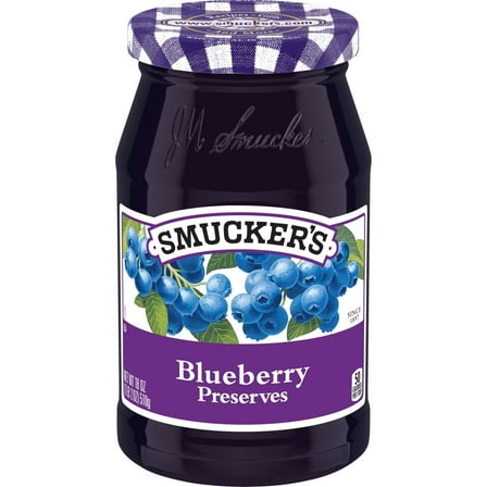 Smucker's Blueberry Preserves, 18 oz