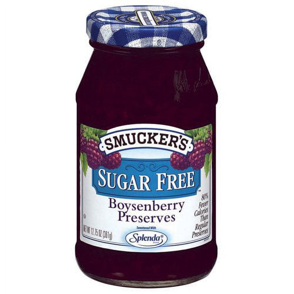 Smucker's Boysenberry Sugar Free Preserves, 12.75 oz
