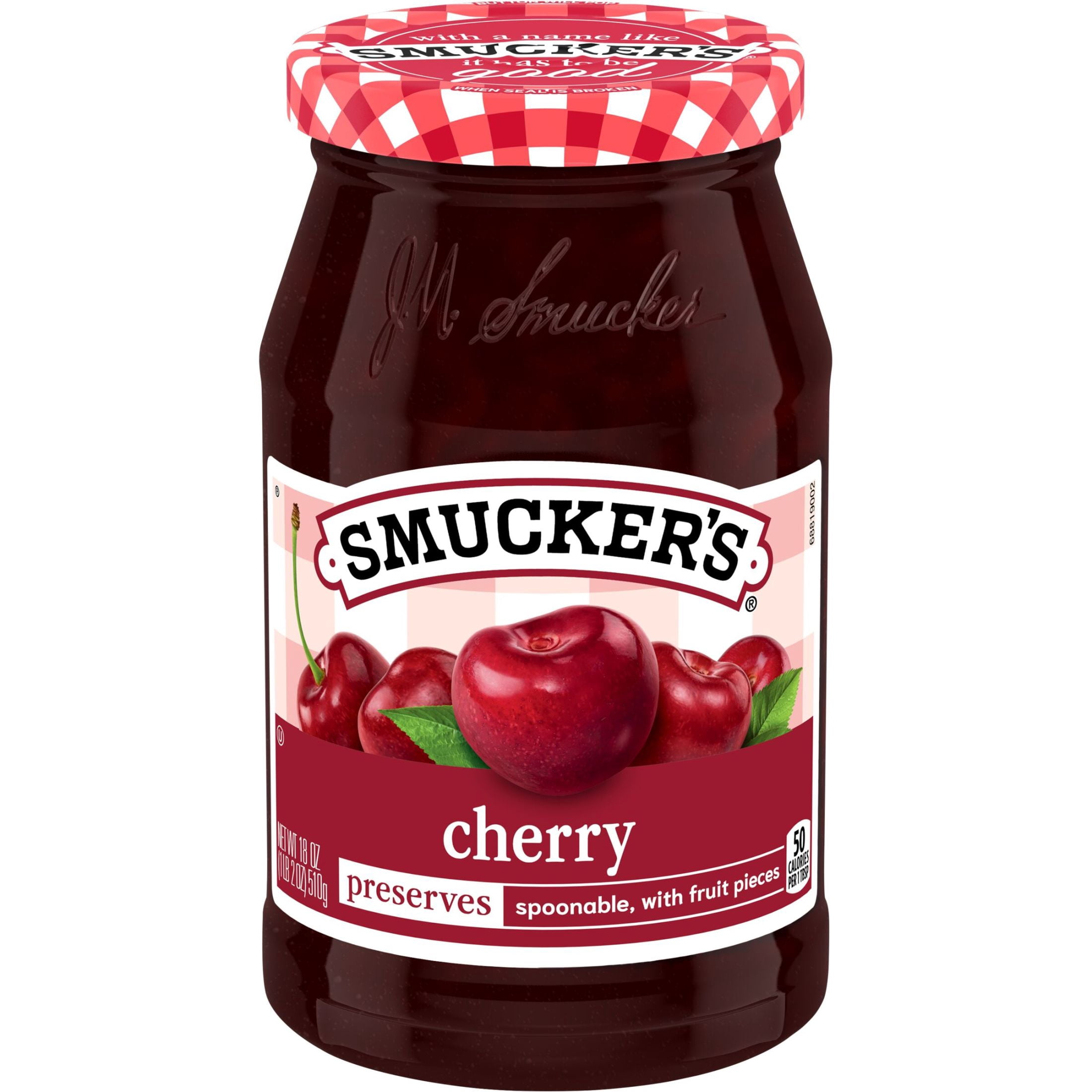 Smucker’s Cherry Preserves, 12 oz Jar