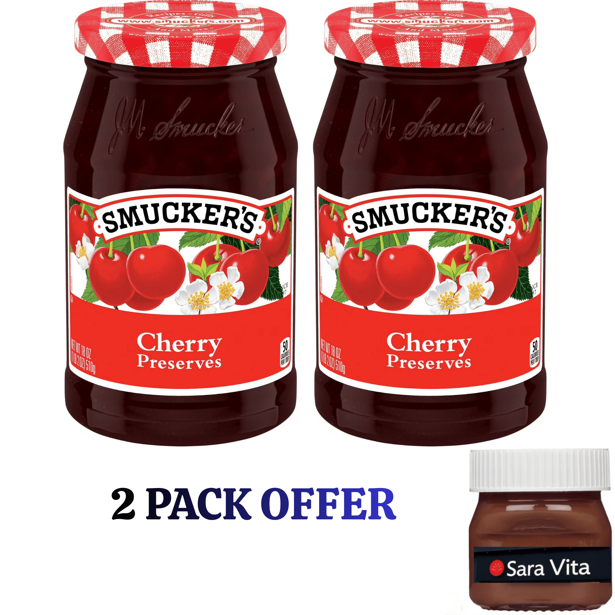 Smucker's Cherry Preserves, 18 oz