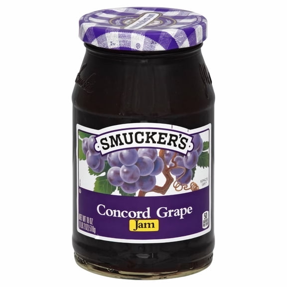 Smucker's Concord Grape Jam 18-ounce (Pack of 3)