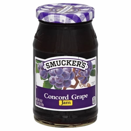 Smucker's Concord Grape Jam 18-ounce (Pack of 4)