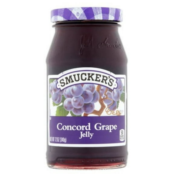 Smucker's, Concord Grape Jelly 12 oz (Pack of 2)