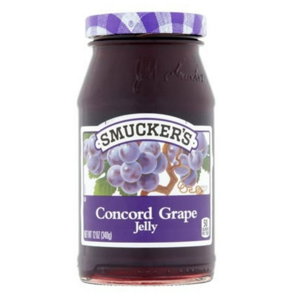 Smucker's, Concord Grape Jelly 12 oz (Pack of 6)