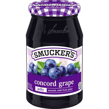 Smucker’s Concord Grape Jelly, 18 oz Jar