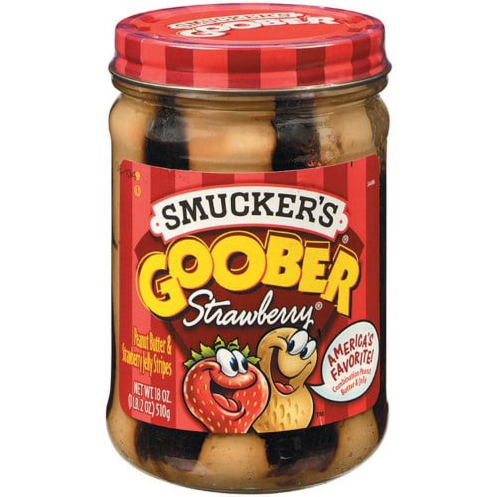 Smucker's Goober Strawberry Spread - 18oz (Pack of 24)