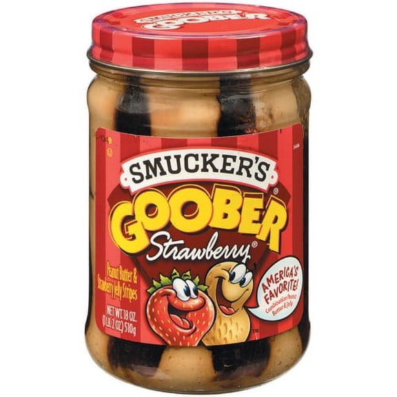 Goobers Smuckers Peanut Butter Jelly