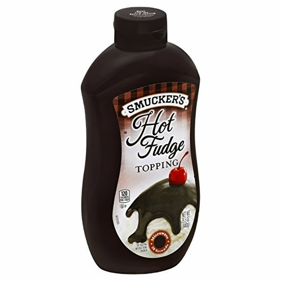 Smucker's Hot Fudge Topping 15.5 oz (Pack of 4)